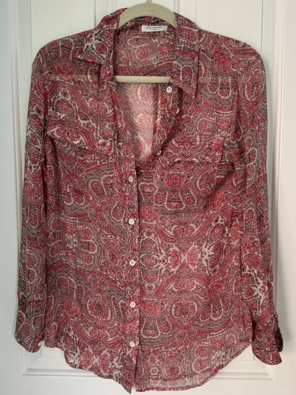 EQUIPMENT SILK BLOUSE
